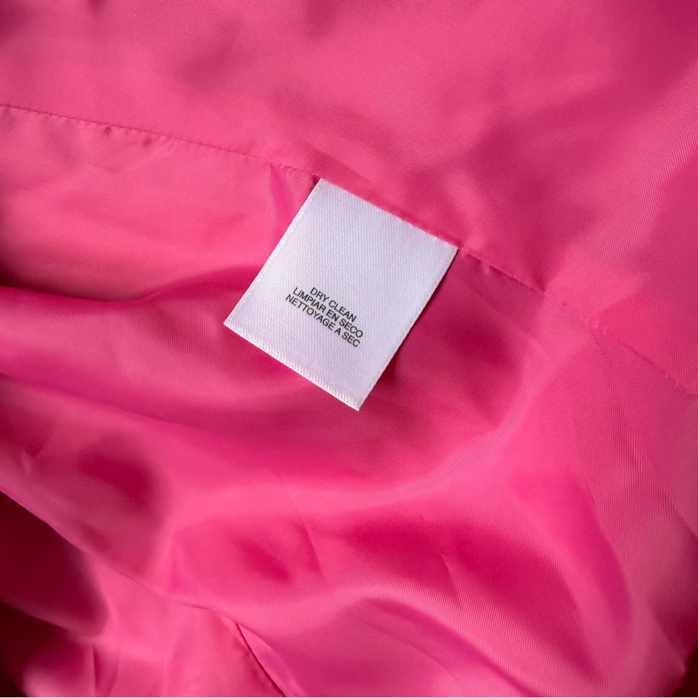 Jones New York Petite Hot Pink Blazer Suit Jacket 6p - Picture 6 of 7